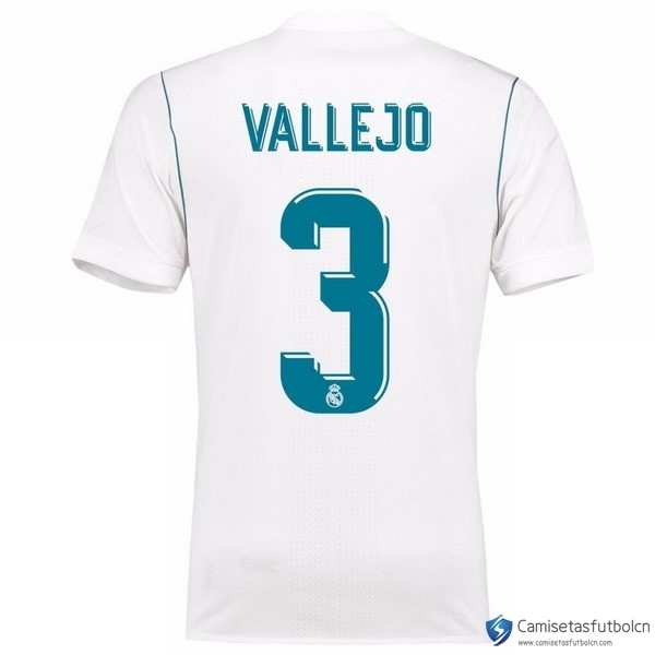 Camiseta Real Madrid Primera equipo Vallejo 2017-18